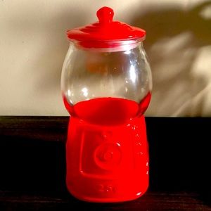 Red Gumball dispenser brand new.